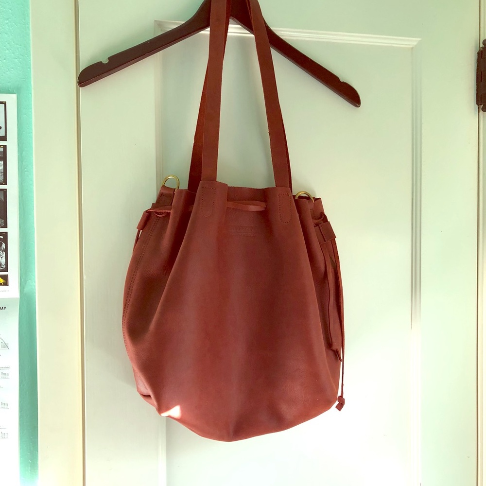Parker clay leather bag